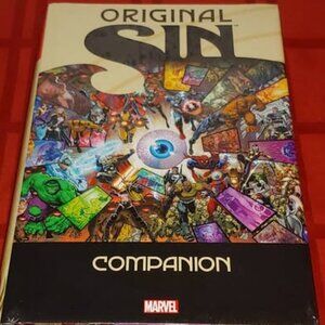 BRAND NEW, 2015 MARVEL, ORIGINAL SIN COMPANION GRAPHIC NOVEL, STILL SEALED!!!